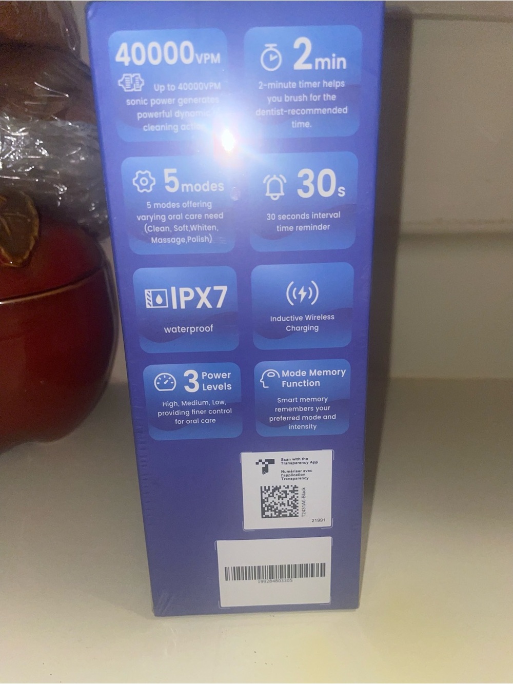 Rechargeable toothbrush - Picture 3 of 5